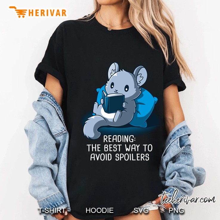 Reading The Best Way To Avoid Spoilers Cute Rat Reading Book Ladies Tee