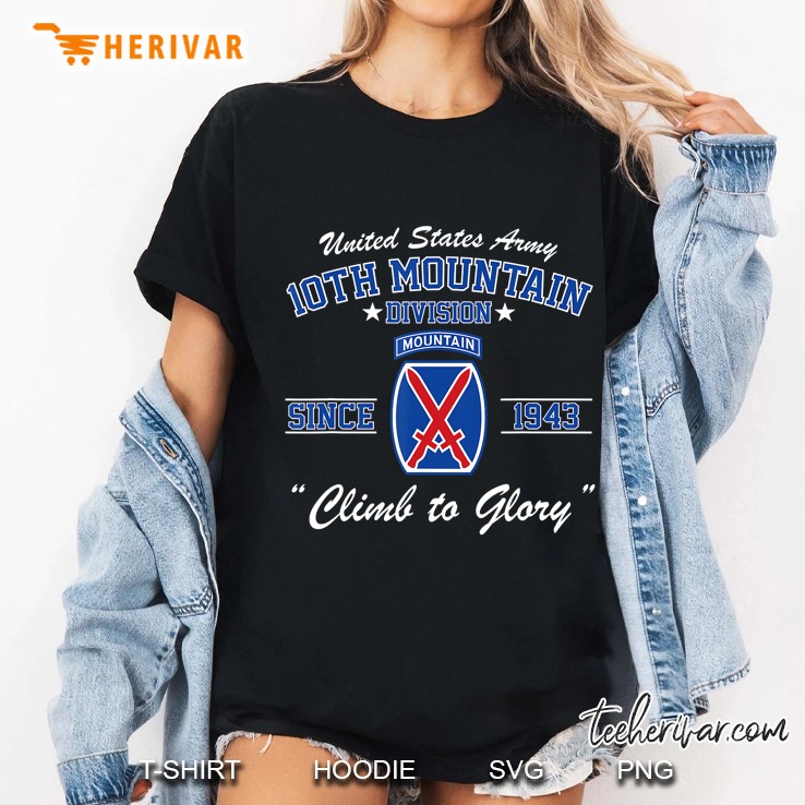 10Th Mountain Division Ladies Tee