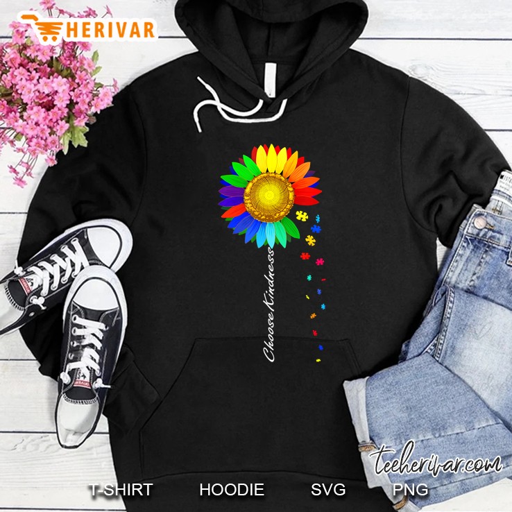 Autism Awareness Shirts Women Choose Kindness Hoodie