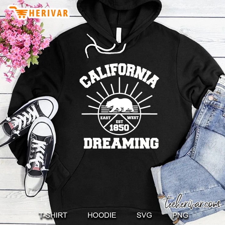 California Dreaming California State Flag Bear - Cool Beach Mugs