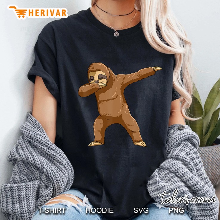 Dabbing Sloth Dab Sloth Dabbing Sloth Lovers Hoodie