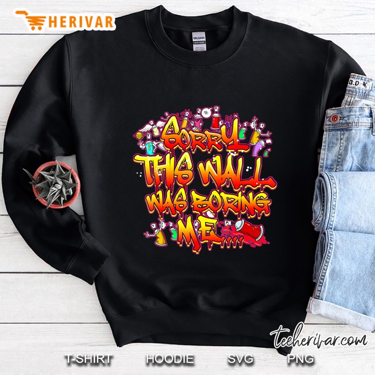 Funny Oldschool Graffiti Street Art Letters Spray Tagging Sweatshirt