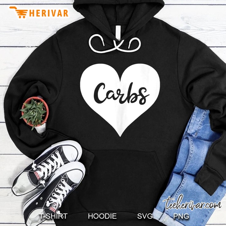 Heart Love Carbs Bread Gym Yoga Workout Mens Womens Tank Top Hoodie