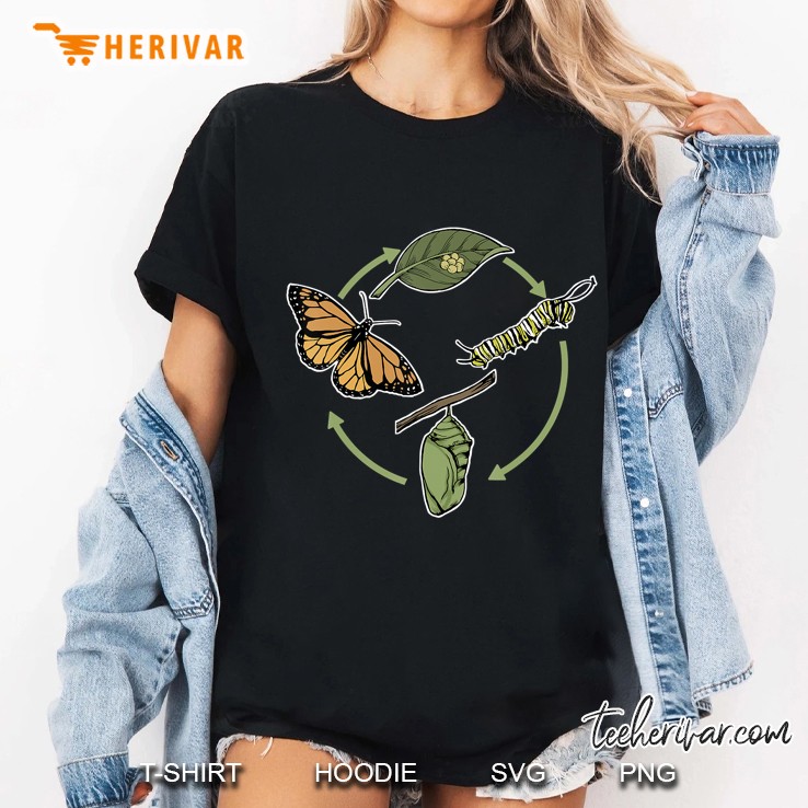 Monarch Butterfly Evolution Tshirt Cute Butterfly Hoodie