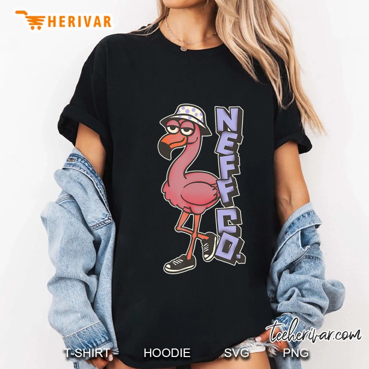 Neff Pink Flamingo Bucket Hat Chillin Ladies Tee