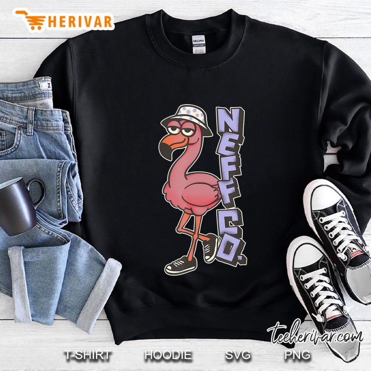 Neff Pink Flamingo Bucket Hat Chillin Sweatshirt
