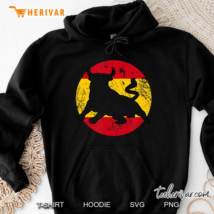 Spanish Toro Bull Distressed 3 Ver2 Hoodie
