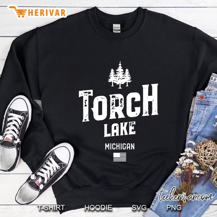 Torch Lake Michigan Sweatshirt