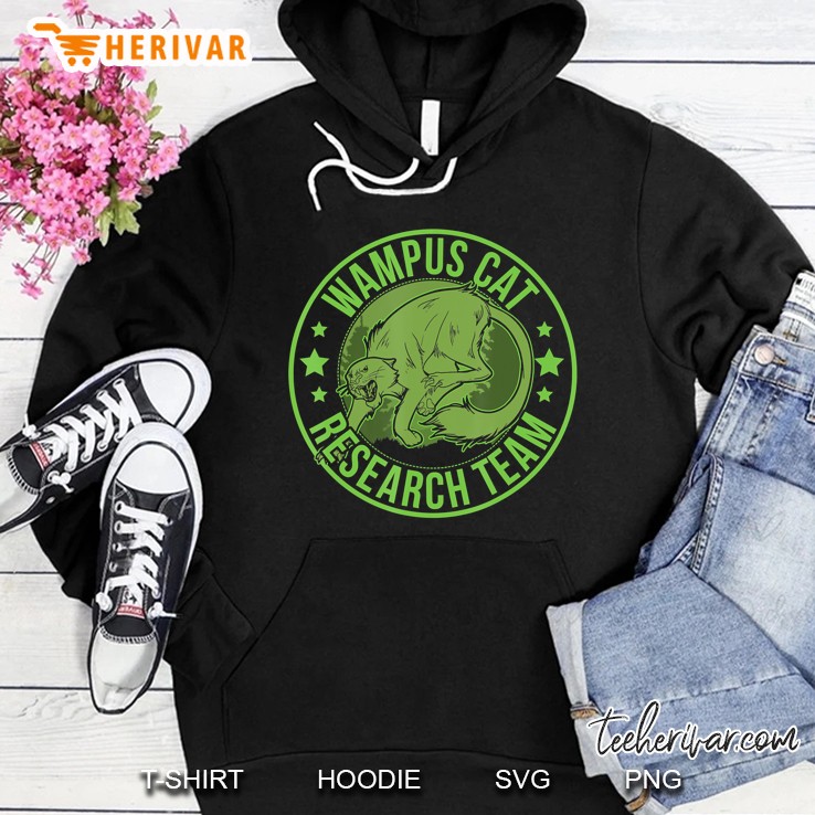 Wampus Cat Hide & Seek Research Team Champion Cryptid Hoodie