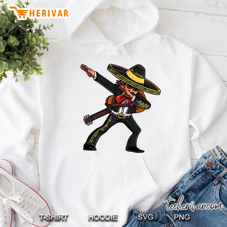 Dabbing Mexican Mariachi Shirt Cinco De Mayo Costume Tee Hoodie