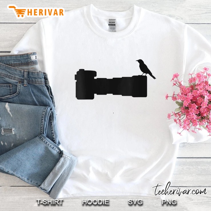 Womens Bird Camera Shirt Gift For A Bird Photographer Sweatshirt