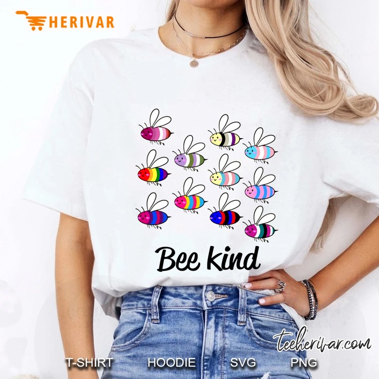 Bee Kind LGBT Pride Be Kind Hoodie