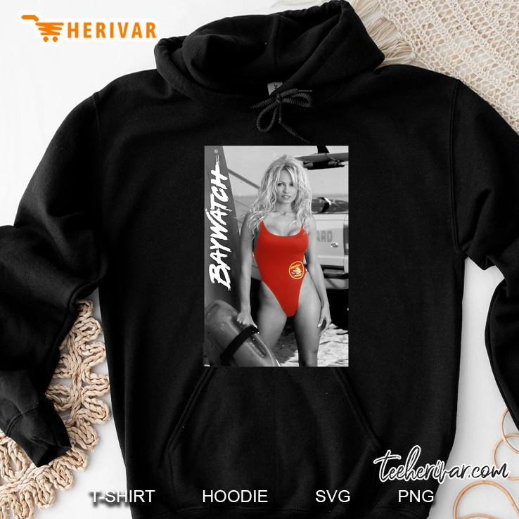 Baywatch Pamela Anderson Red Swim Suit Hoodie