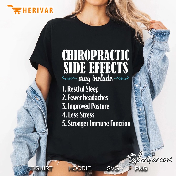 Chiropractor Chiropractic Funny Effects Spine Novelty Ladies Tee