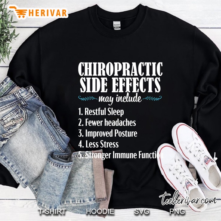 Chiropractor Chiropractic Funny Effects Spine Novelty Sweatshirt