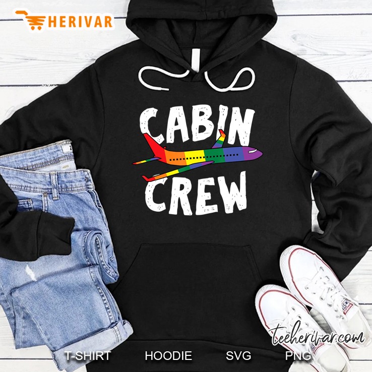 Flight Attendant Steward Stewardess Cabin Crew Lgbtq Hoodie