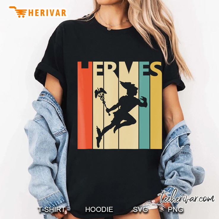 Hermes God Vintage Retro Style Gift Ladies Tee