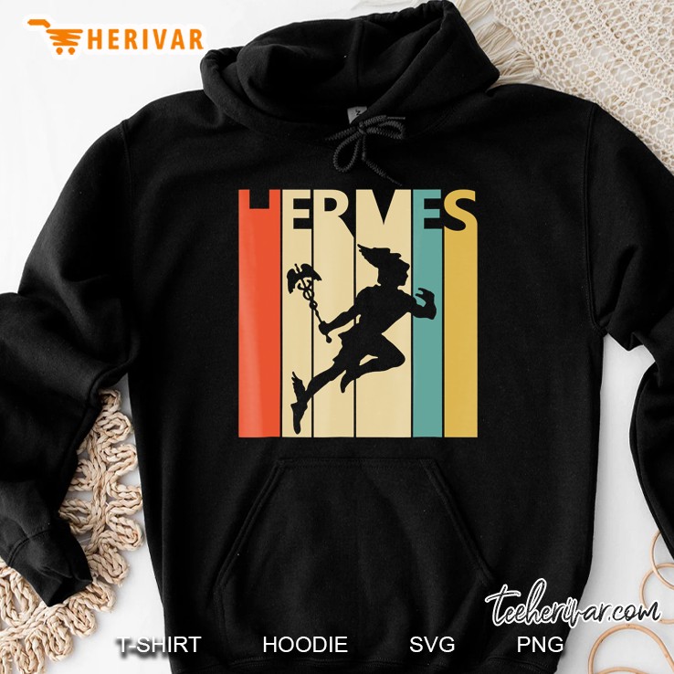 Hermes God Vintage Retro Style Gift Hoodie