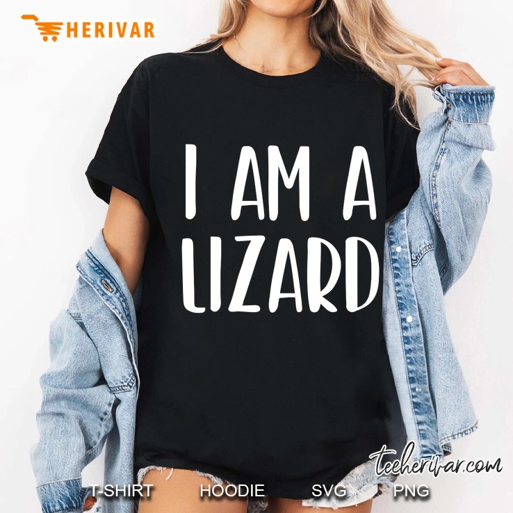 I Am A Lizard Costume Halloween I