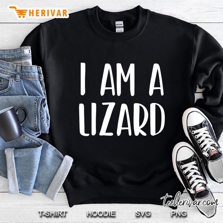 I Am A Lizard Costume Halloween I