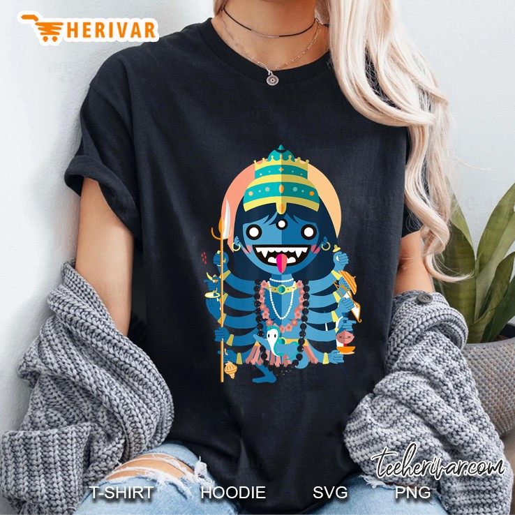 Kali Hindu Goddess Yoga Meditation Ladies Tee
