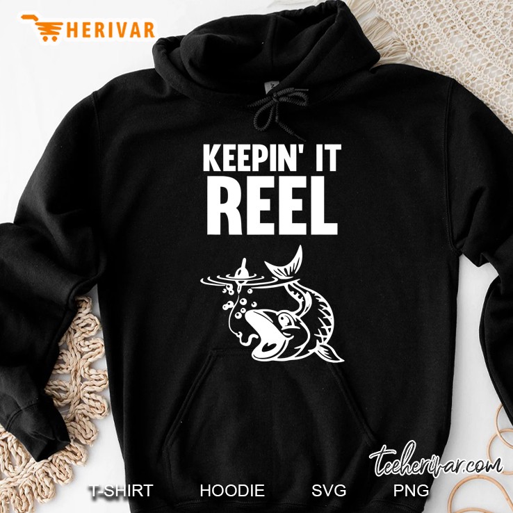 Keepin It Reel Fish Hook Hoodie