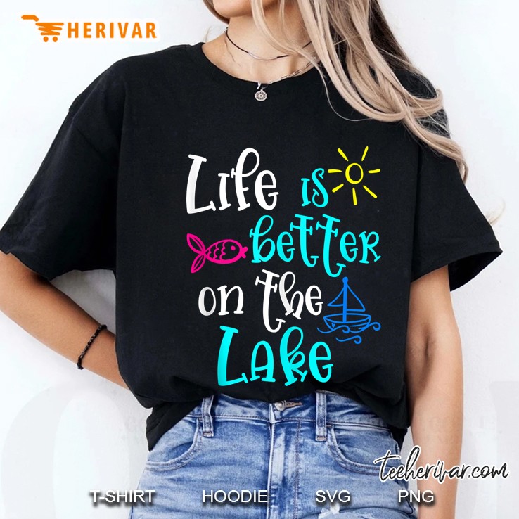 Life Is Better On The Lake Summer Women Vacation Trip Hoodie