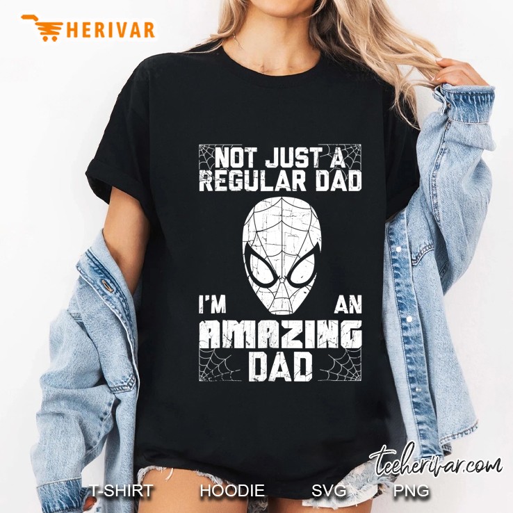 Marvel Spider-Man Father's Day Not Regular Graphic Hoodie