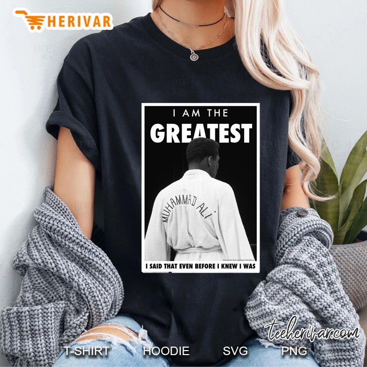 Muhammad Ali The Legend Posing Ladies Tee