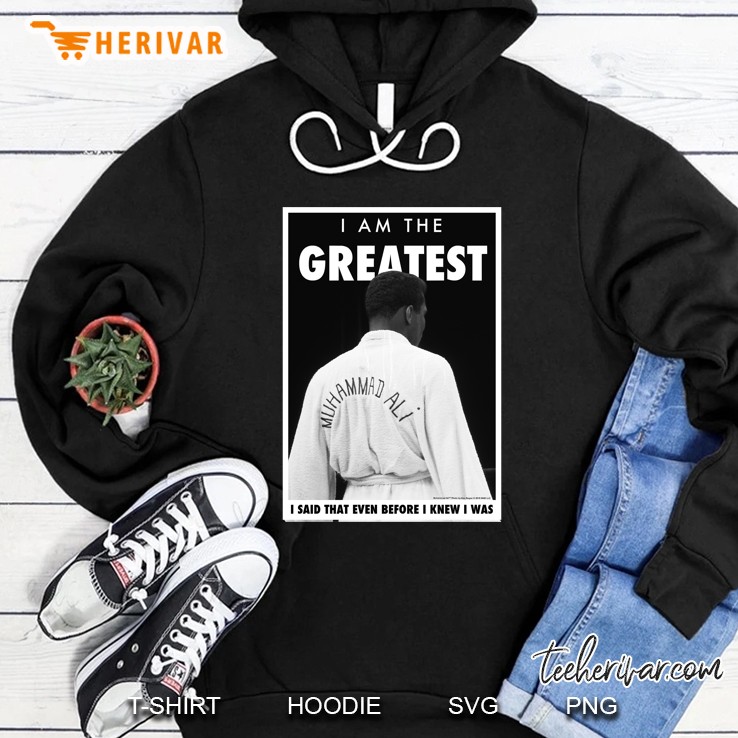 Muhammad Ali The Legend Posing Hoodie