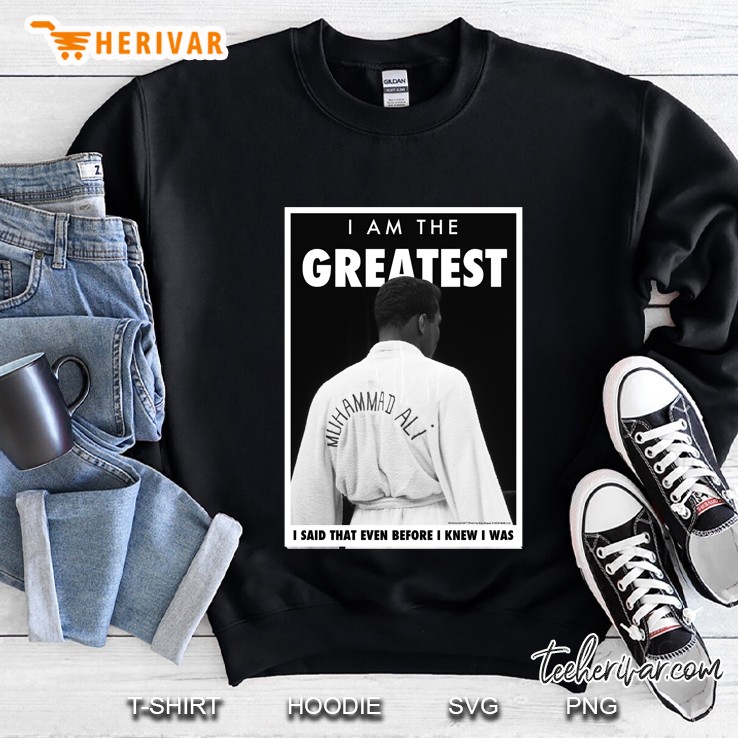 Muhammad Ali The Legend Posing Sweatshirt