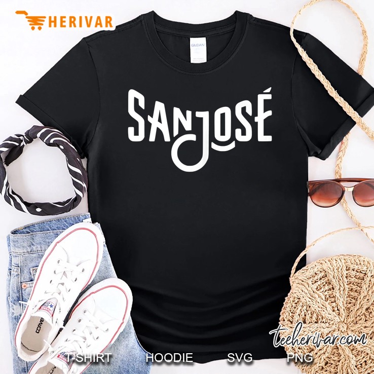 San Jose Logo (White) - San Jose, California Shirt