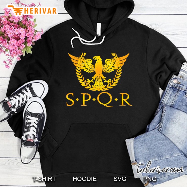 Spqr Senatus Populusque Romanus Hoodie