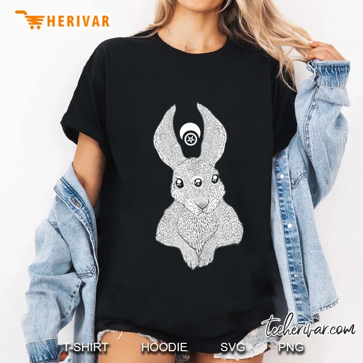 Witch Clothing Pastel Goth Aesthetic Creepy Cute Bunny Hoodie