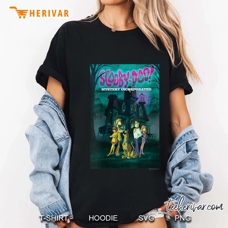 Womens Scooby-Doo Mystery Incorporated Poster Ladies Tee