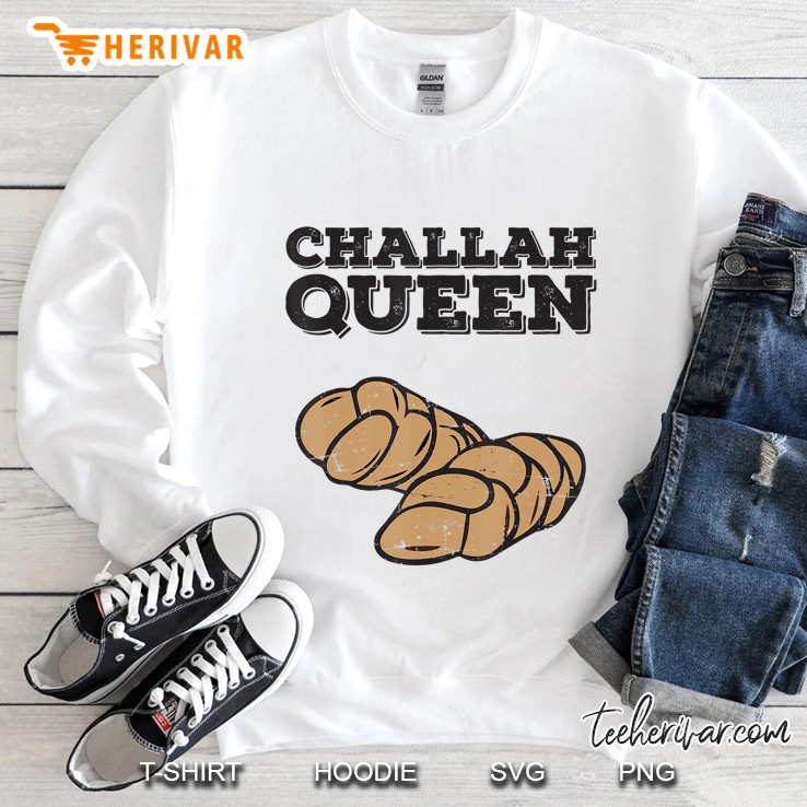 Funny Challah Queen Rosh Hashanah Tovah Apple Honey Sweatshirt
