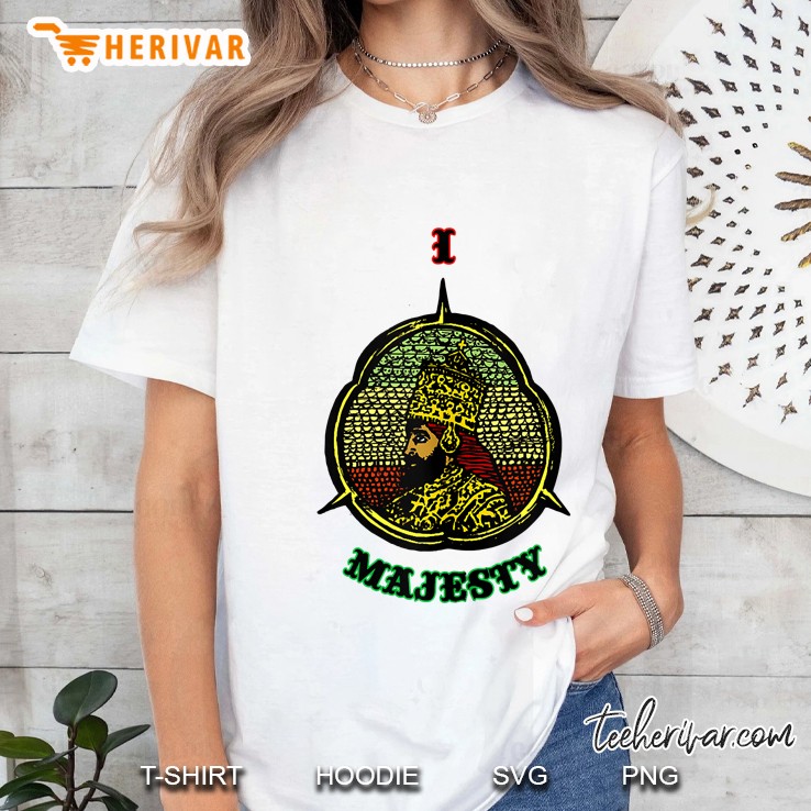 I Majesty Power Of The Trinity Rasta Shield Ladies Tee