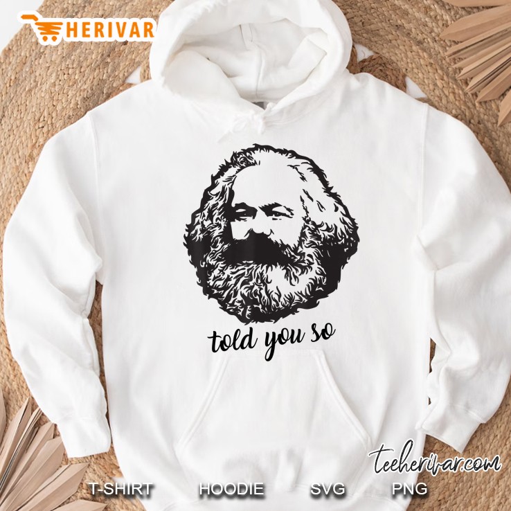 Karl Marx Tshirt Told You So Marxist Marxism Communist Mugs