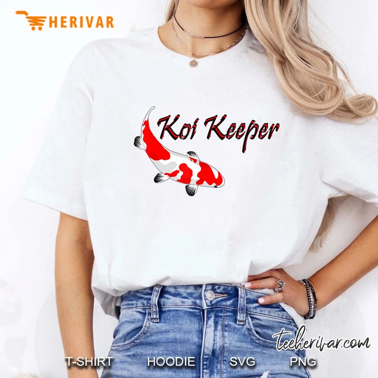 Koi Keeper, Butterfly Koi Pond, Showa Koi Fish Tancho Sanke Ladies Tee