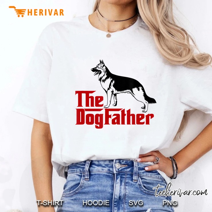 The Dogfather German Shepard I Love My Pet Funny Ladies Tee