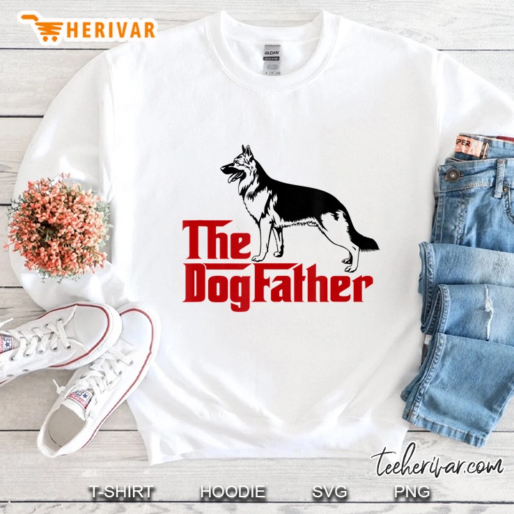 The Dogfather German Shepard I Love My Pet Funny Sweatshirt