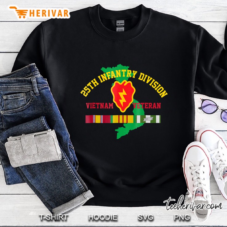 25Th Infantry Division Vietnam Veteran Shirt Sweatshirt