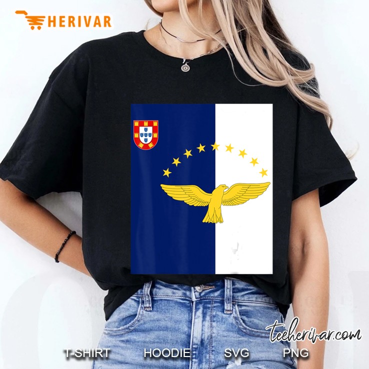 Azores Acores Flag Ladies Tee
