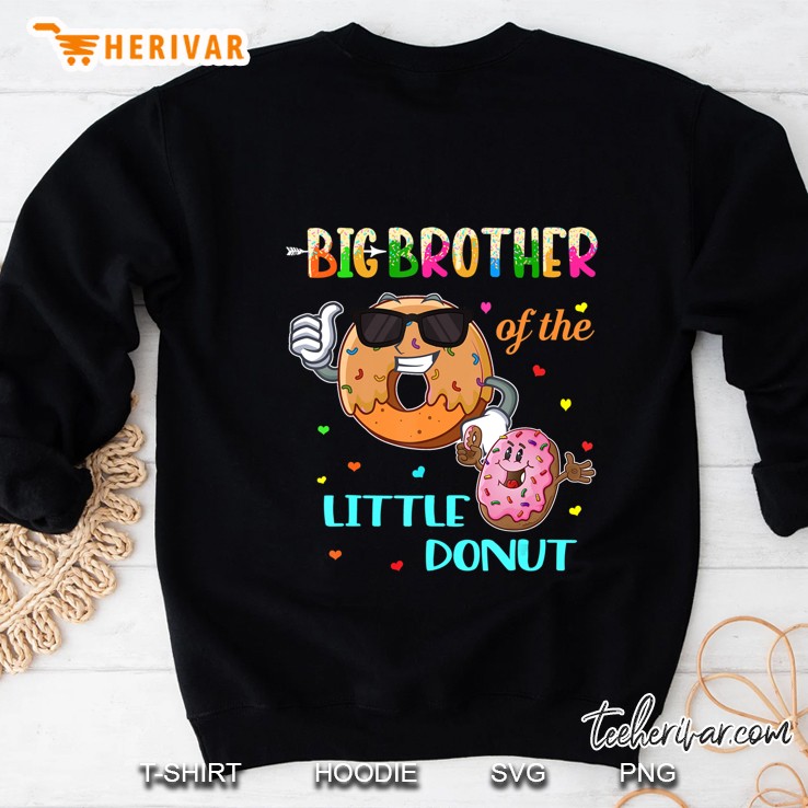 Big Brother Of The Little Donut Donut For Men Sweatshirt