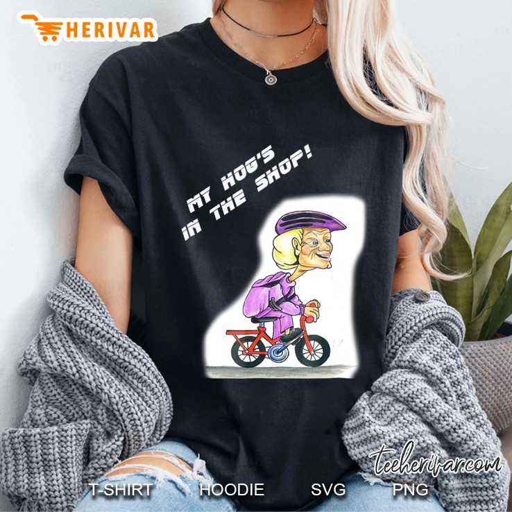 Biker Babe Granny! Cute, Funny, Whimsical . Hoodie