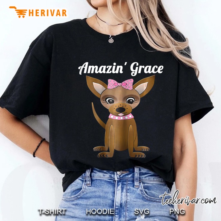 Chihuahua Puppy Dog, Amazin' Grace - Pet Lovers Hoodie