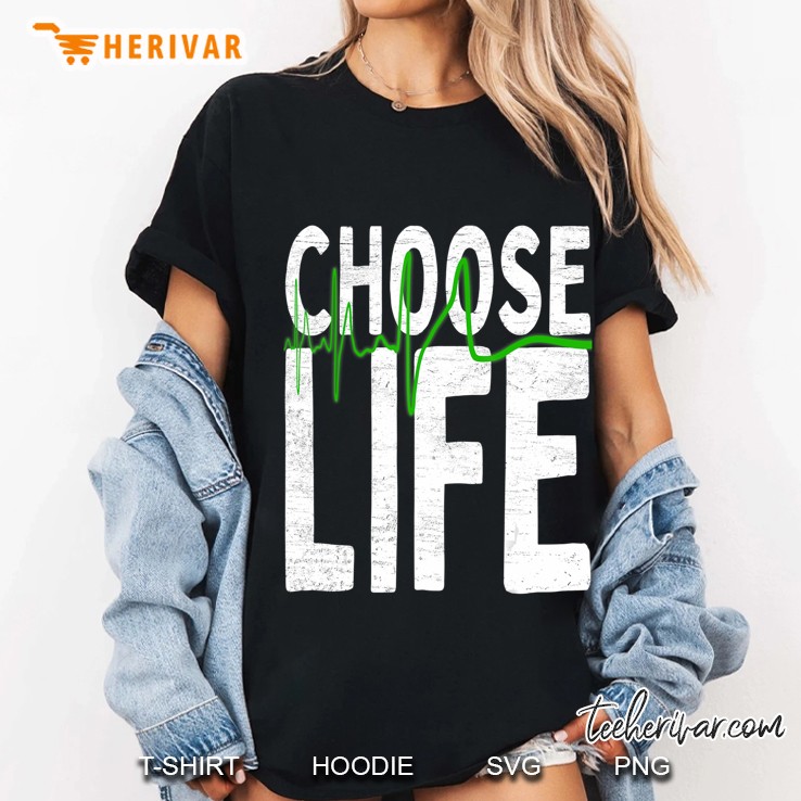 Choose Life Pro Life Right To Live Baby Anti-Abortion Hoodie