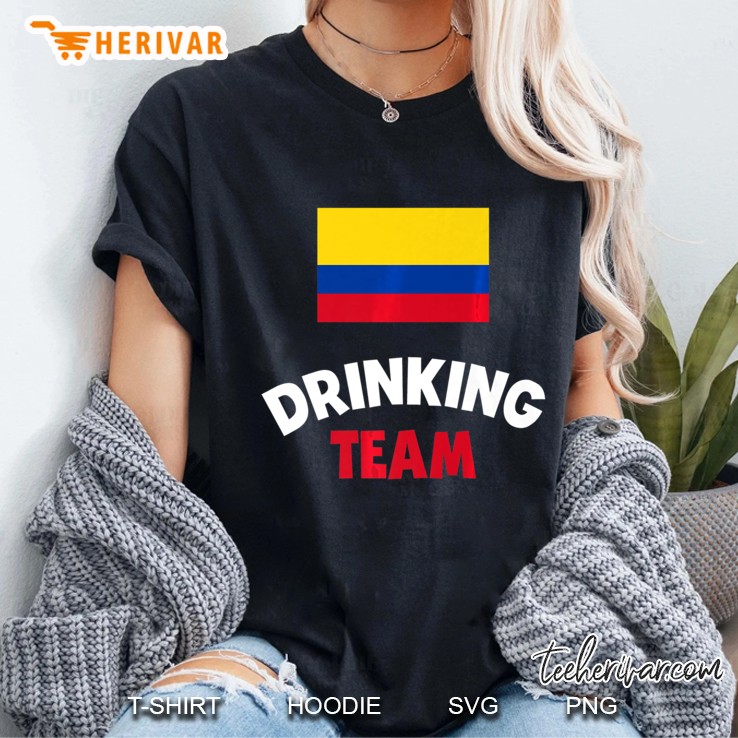 Columbia Drinking Team Shirt Alcohol Team Jersey Ladies Tee
