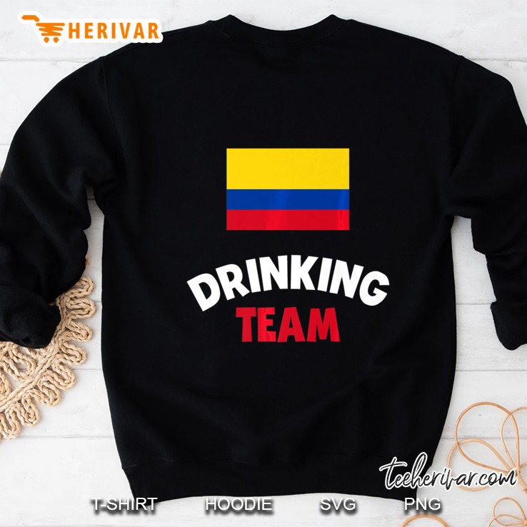 Columbia Drinking Team Shirt Alcohol Team Jersey Sweatshirt