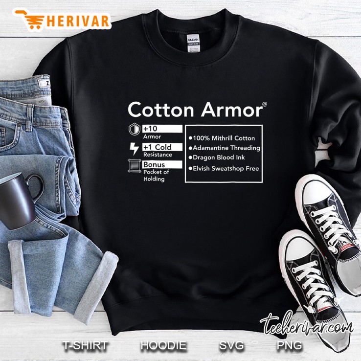 Funny Role Playing Cotton Armor Rpg Shirt Geek Nerd Mugs